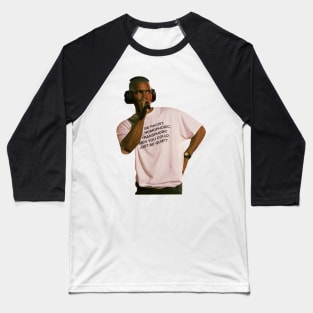 Frank Ocean why be racist when you could be quiet Baseball T-Shirt
